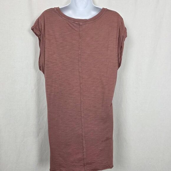Project Social T Distressed Tee Mauve Brown Size L - Picture 4 of 7